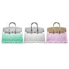 High-end crystal bag table lamp decorative ornaments handbag crystal lamp bedroom table lamp portable